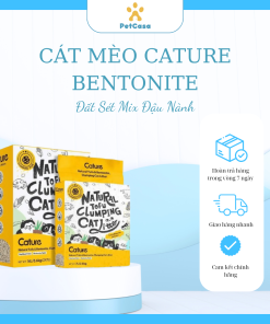 Cát Mèo Đất Sét Mix Đậu Nành Cature Bentonite